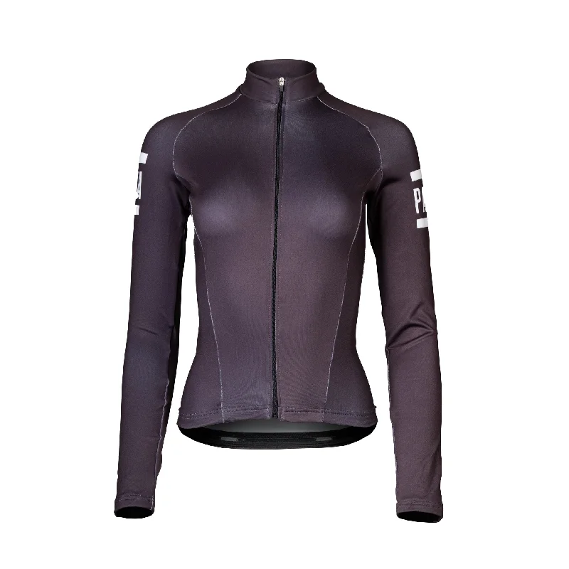 bicycle frame capacity-Wine Women's ls Winter Jersey | hoban