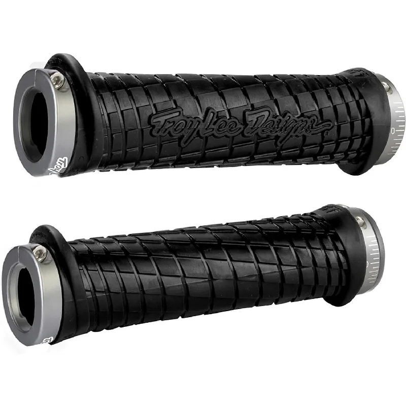 bicycle shoe responsiveness-Odi Troy Lee Design Lock On Handlebar Grips - Black