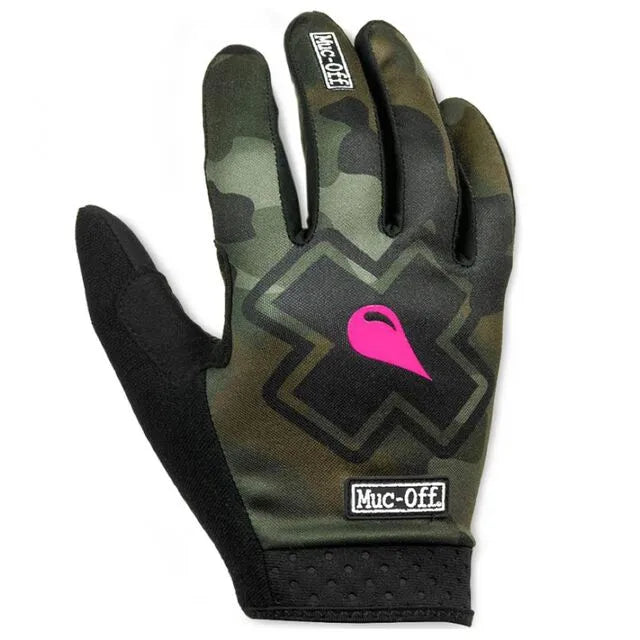 bicycle brake efficiency-Guanti Mtb Muc-Off Ride glove - Verde