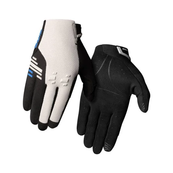 bicycle track comfort-Giro Havoc MTB Glove - Light Sharkskin-Ano Blue