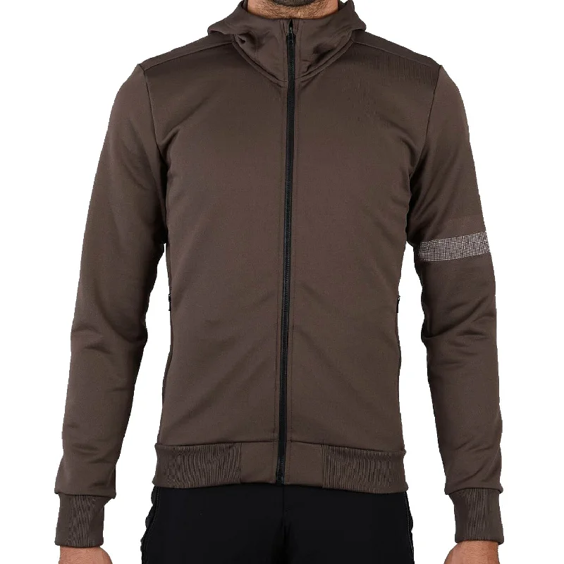 bicycle pedal reliability-Felpa Sportful Giara Hoodie - Marrone scuro