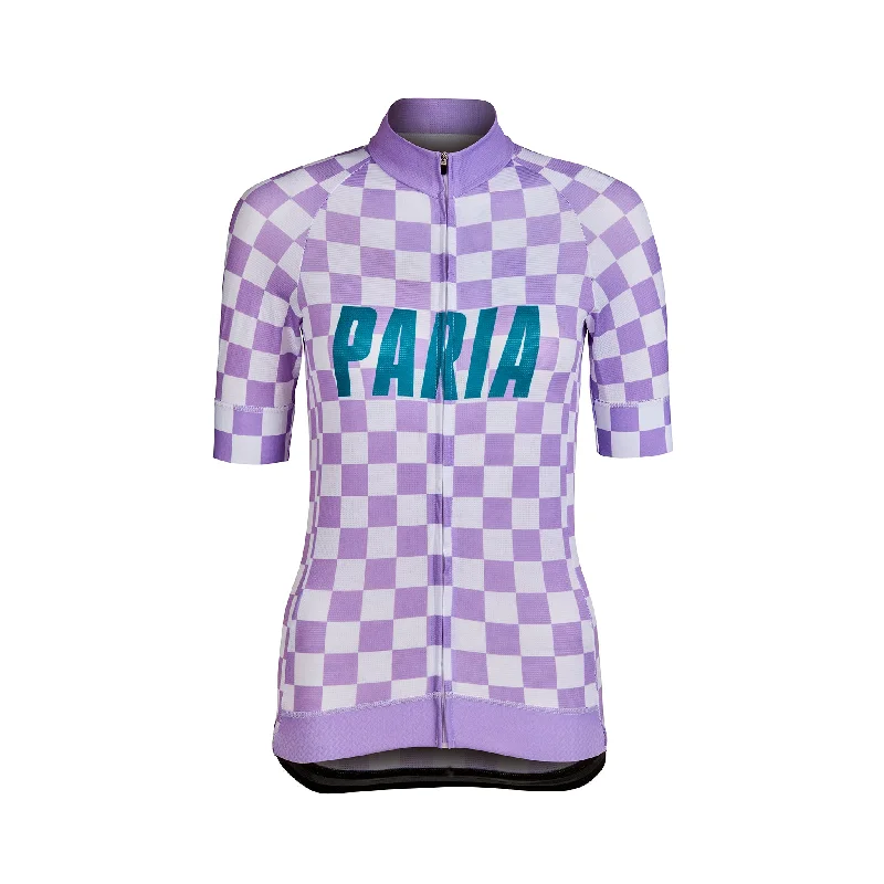 bicycle stem robustness-Wreckerboard Women's Club Cut Jersey