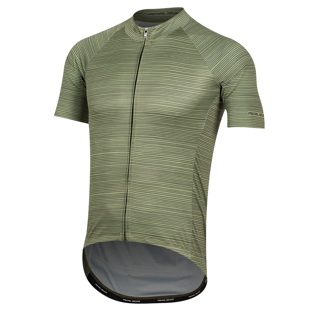 bicycle tool precision-Pearl Izumi Elite Pursuit Graphic Short Sleeve Road Jersey - Willow-Forest Stripe