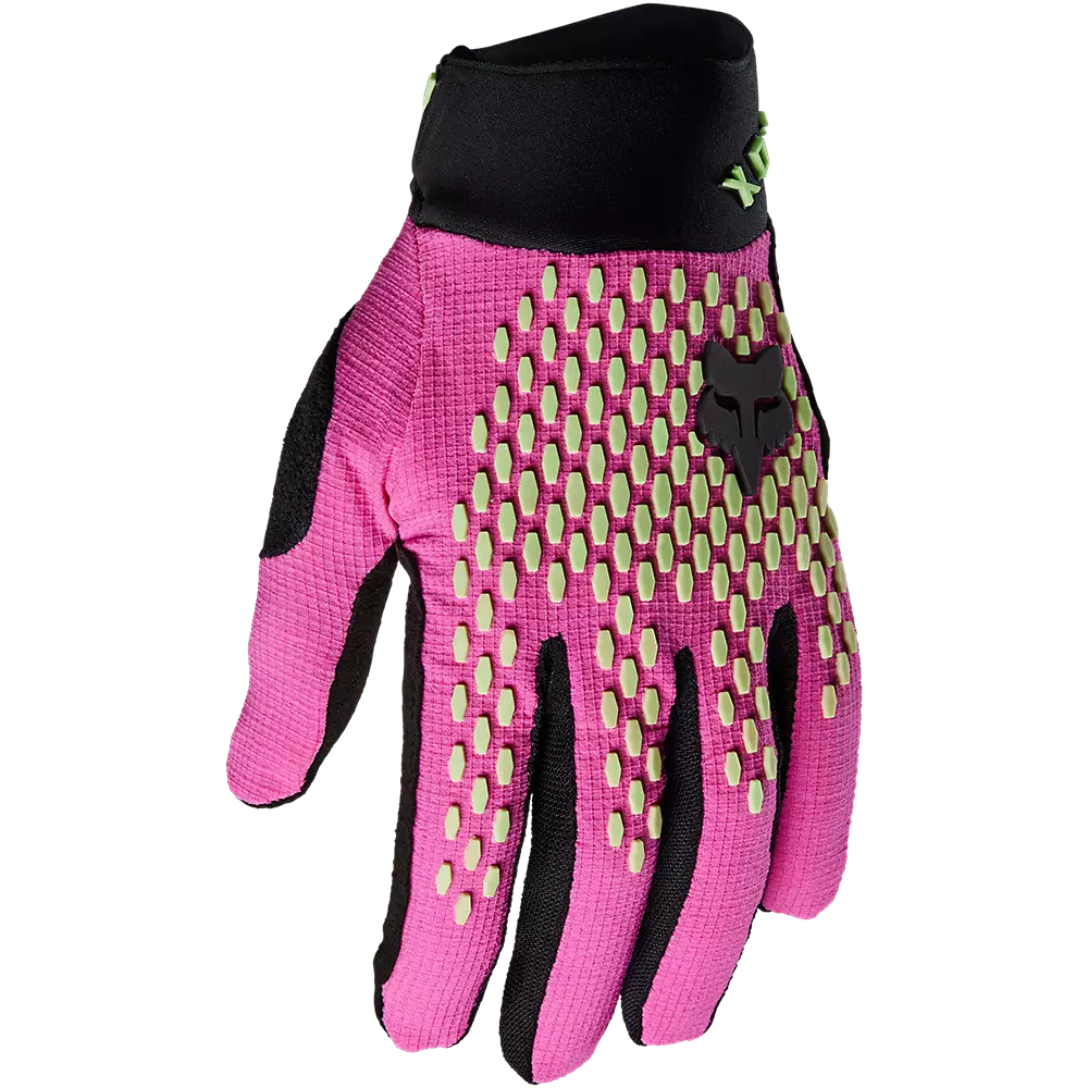 bicycle hub efficiency-Fox Racing Defend Race Glove - Womens - Berry Punch