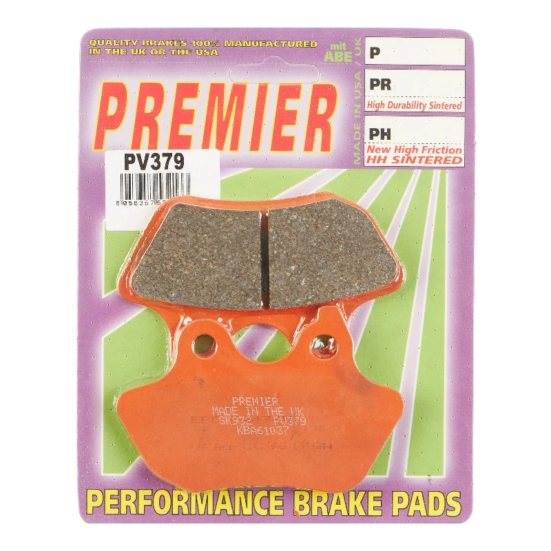 bicycle sidewall handling-Premier Brake Pads - PV Semi Sintered