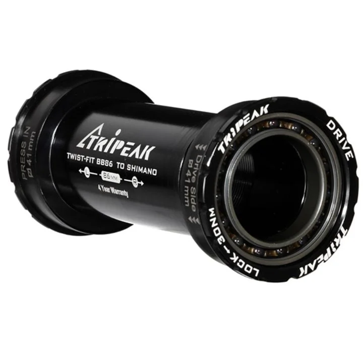 bicycle gear adaptability-Tripeak BB86 Pressfit Bottom Bracket NCT Ceramic Shimano Road 86mm