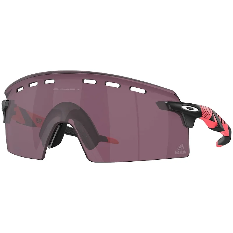 bicycle chain efficiency-Occhiali Oakley Encoder Strike Vented Giro d'Italia - Pink Stripes Prizm Road