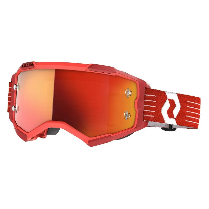 bicycle pedal robustness-SCOTT 2021 FURY GOGGLE - BRIGHT RED (ORANGE CHROME)