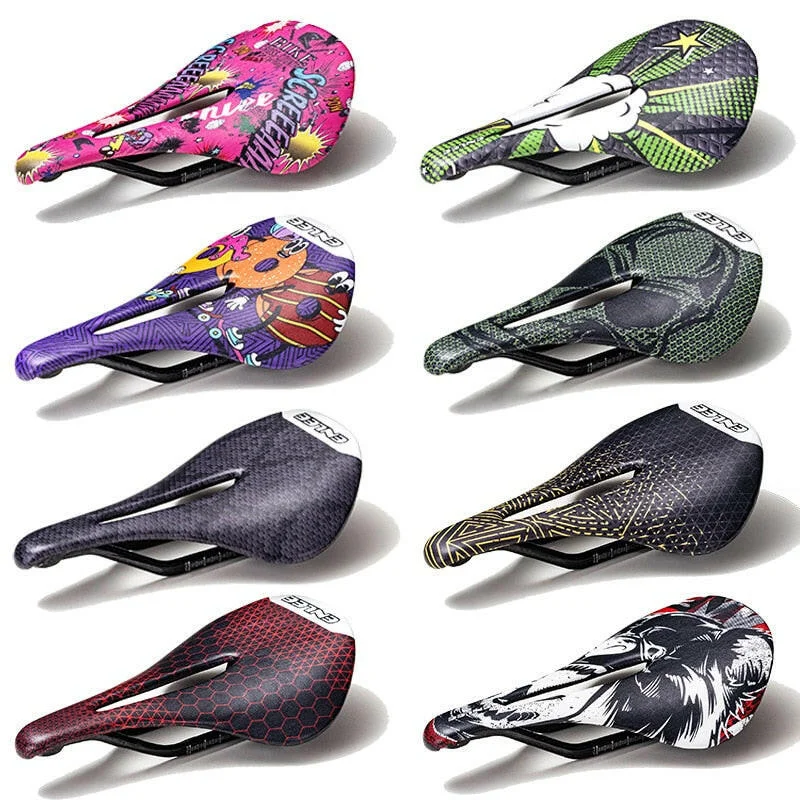 bicycle cleaner toughness-Bicycle Saddle MTB Mountain Road Bike Seat PU Leather Gel Filled Cycling Cushion Comfortable Shockproof Bicycle Saddle