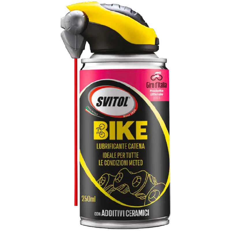 bicycle brake reliability-Lubrificante Svitol bike Giro d'Italia - 250 ml