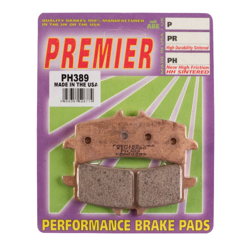 bicycle pump ergonomics-Premier Brake Pads - PH Street Sintered (GF258S3)