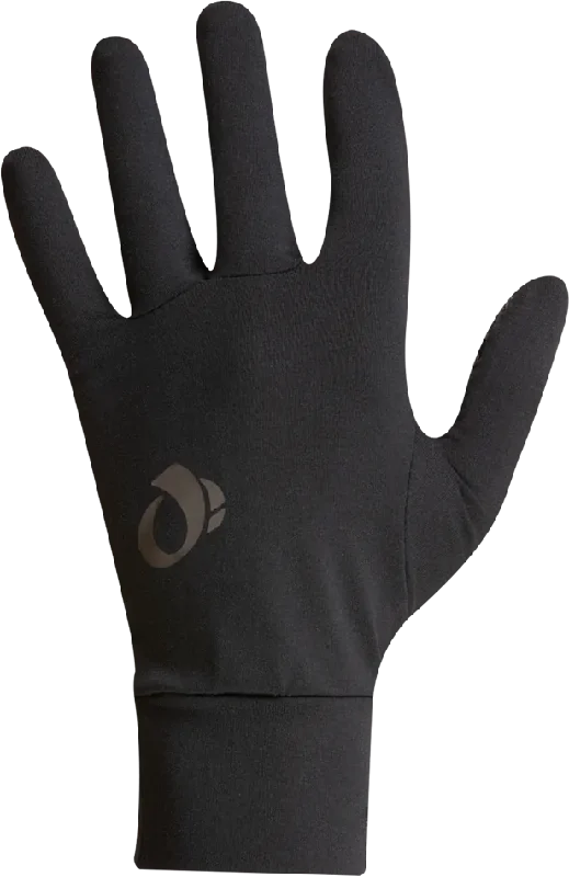 bicycle pump aerodynamics-Pearl Izumi Thermal Lite Road Glove - Black Heather