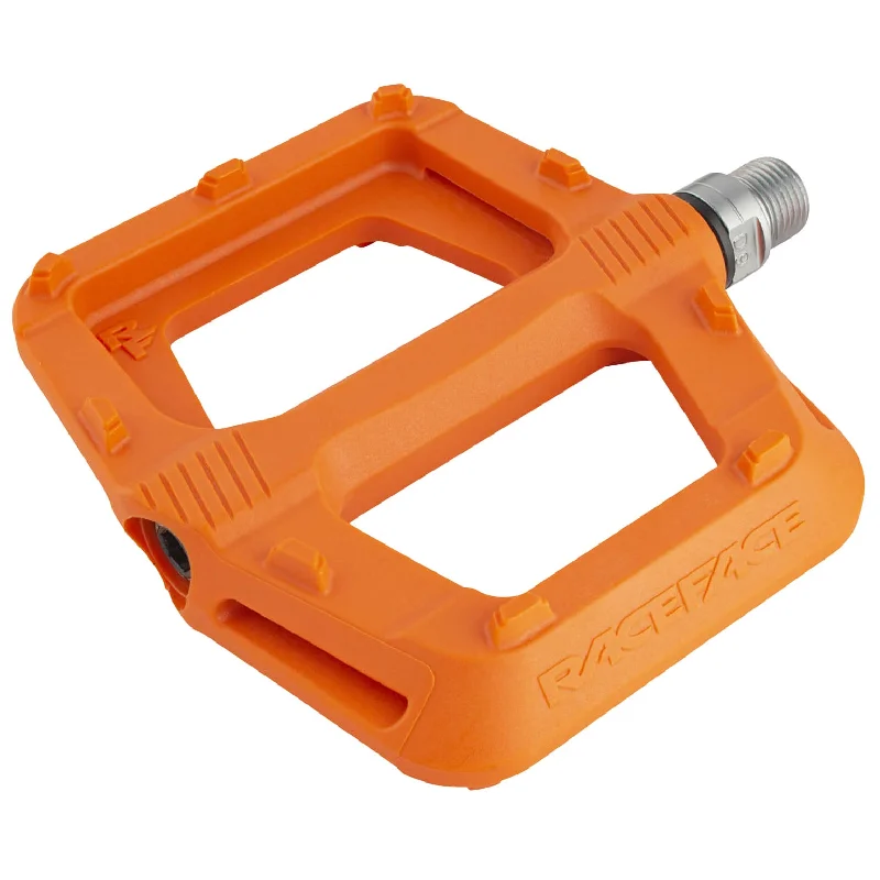 bicycle brake strength-Race Face Ride Composite Pedals Orange