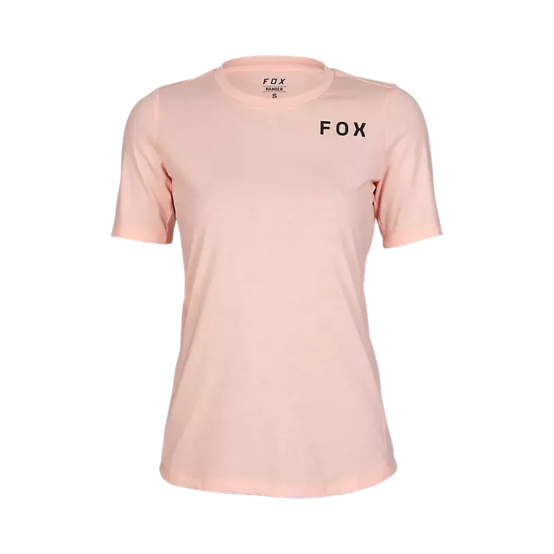 bicycle chain robustness-Fox Racing Ranger Dri Release Short Sleeve MTB Jersey - Alyn - Womens - Flamingo