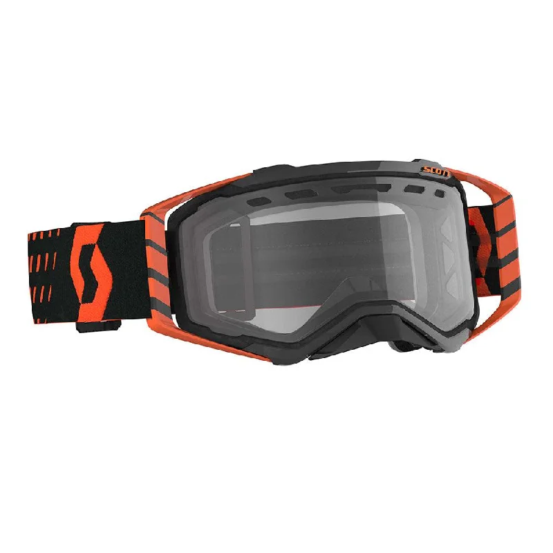 bicycle frame toughness-SCOTT 2021 PROSPECT ENDURO GOGGLE - ORANGE/BLACK (CLEAR)