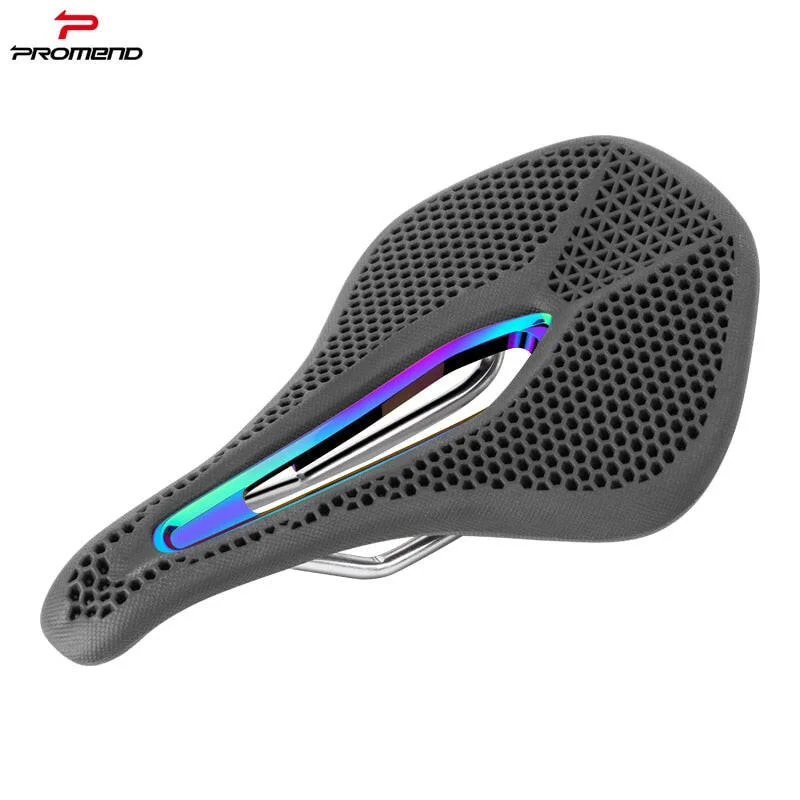 bicycle tool comfort-MTB Road Bike Accessories Parts Bicycle Seat Seat Bench Honeycomb 3D Breathable Lightweight Strong Durable Wear-resistant Saddle