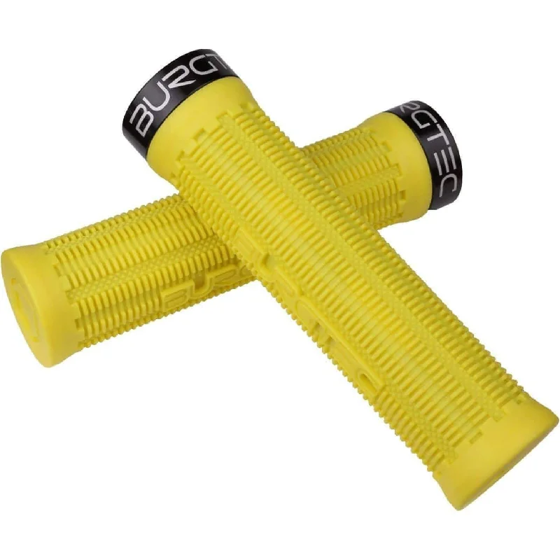 bicycle rust efficiency-Burgtec Bartender Pro Greg Minnaar Signature Grips - Yellow