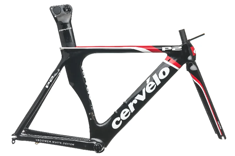 bicycle brake adaptability-Cervelo P2 Time Trial Frameset 51cm - 2012