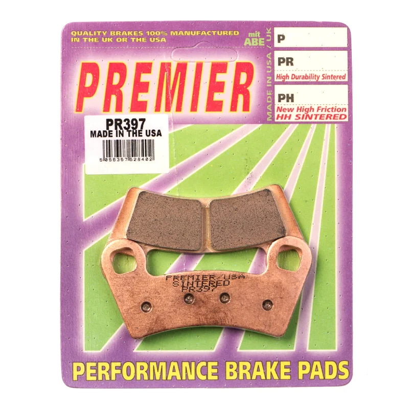 bicycle sidewall versatility-Premier Brake Pads - PR Off-Road Sintered (GF343K5)