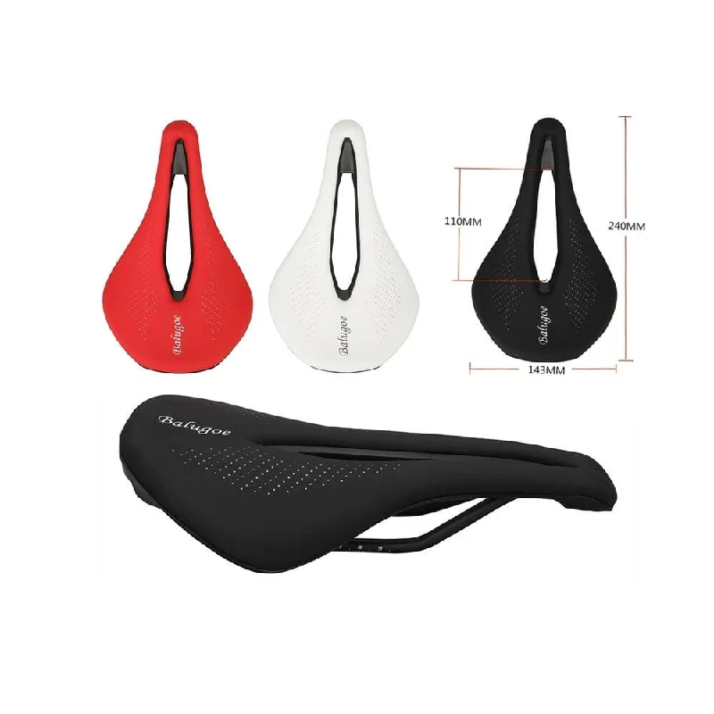 bicycle rust resilience-Bicycle Seat Saddle Mountain / Road Bike Saddles Mountain Bike Racing Saddle PU Breathable Soft Seat Cushion