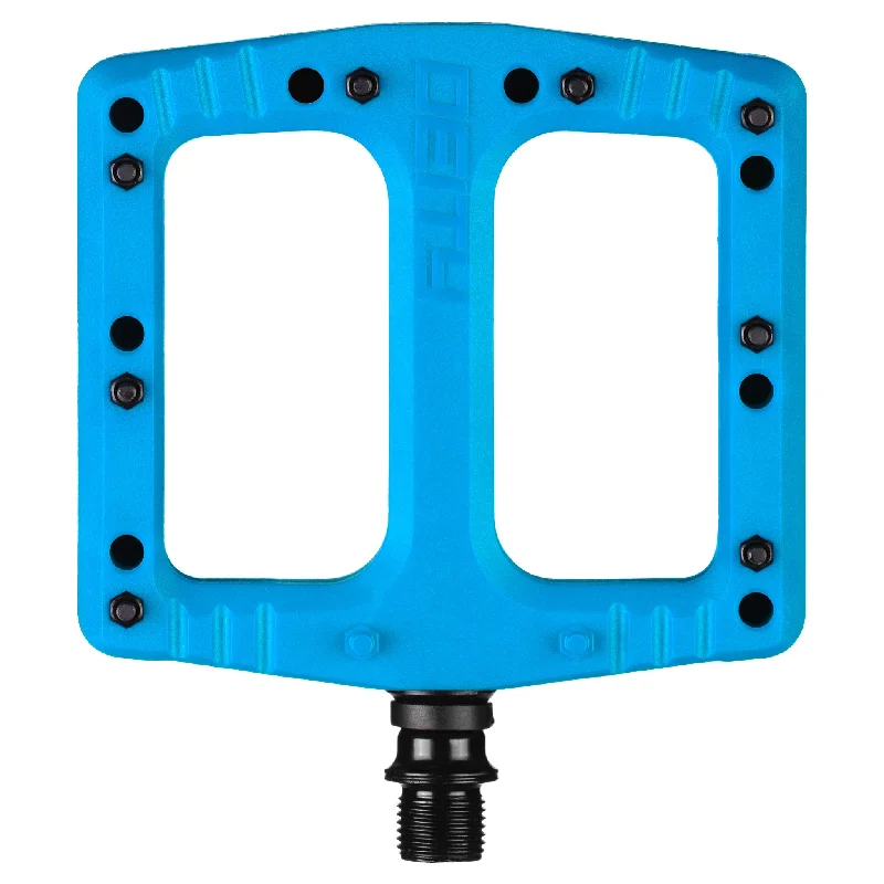 bicycle paint versatility-Deity Deftrap Pedals Blue