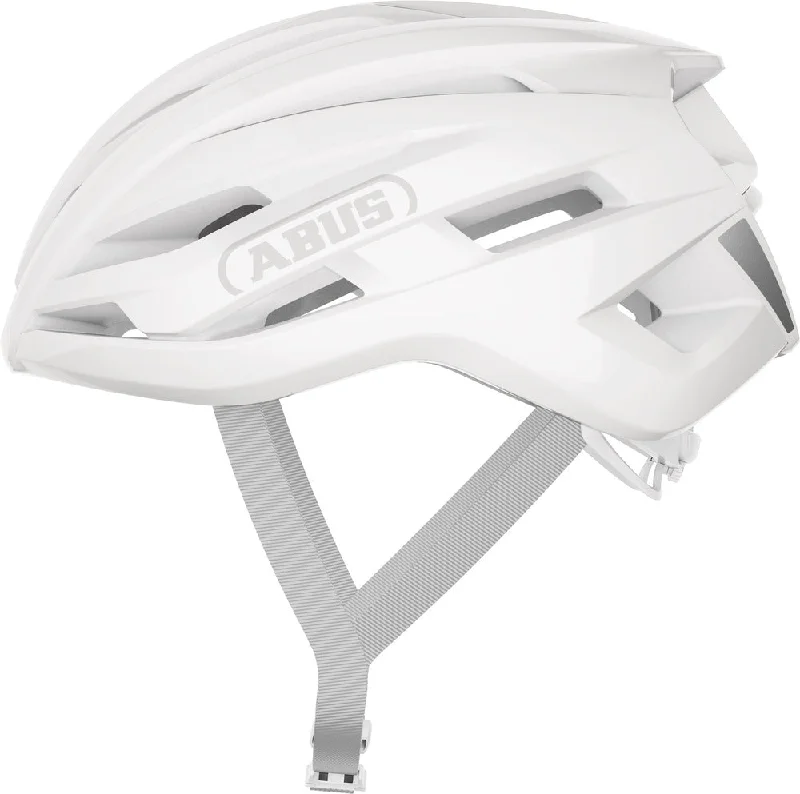 bicycle tire performance-Casco Abus Stormchaser Ace - Pure white