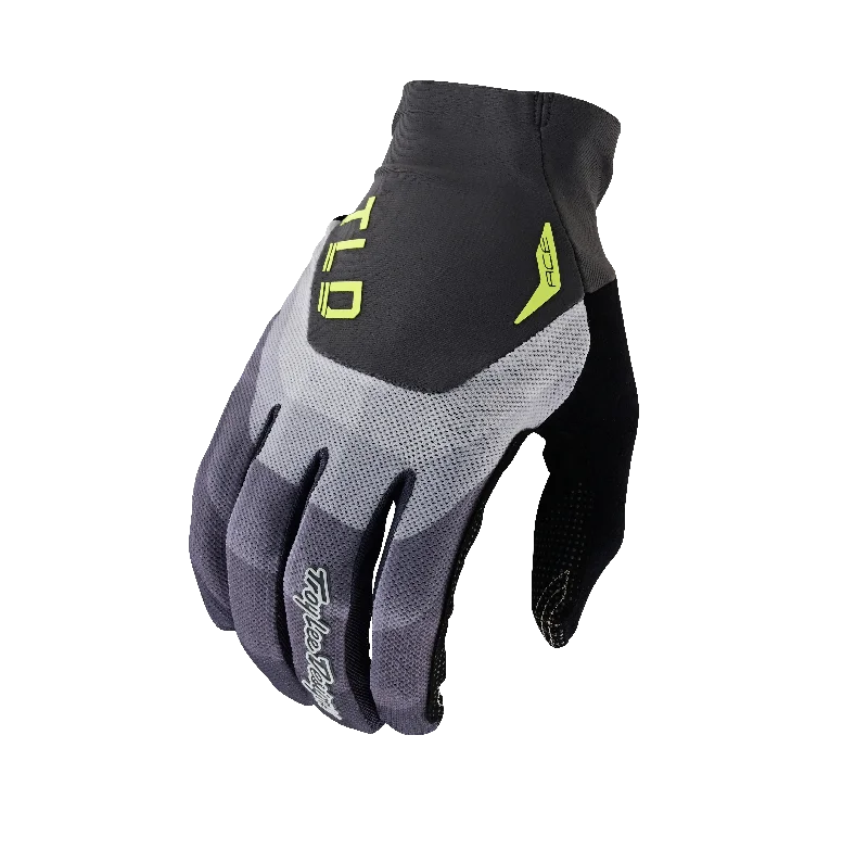 bicycle saddle strength-Troy Lee Designs Ace MTB Glove - Reverb - Charcoal