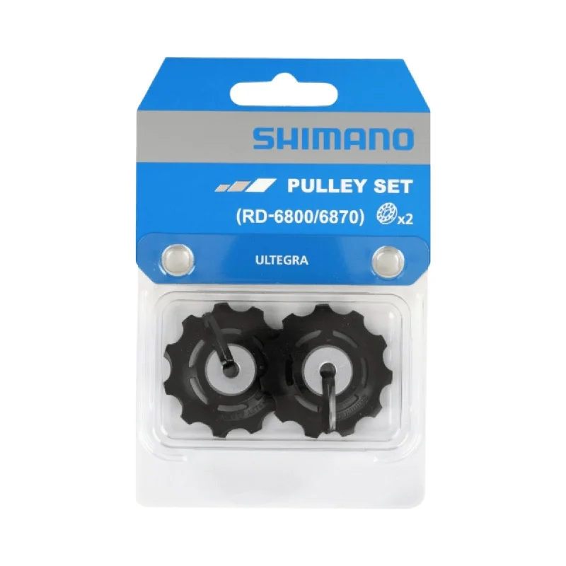 bicycle chain ergonomics-Shimano Ultegra RD-6800 Tension And Guide Pulley Set