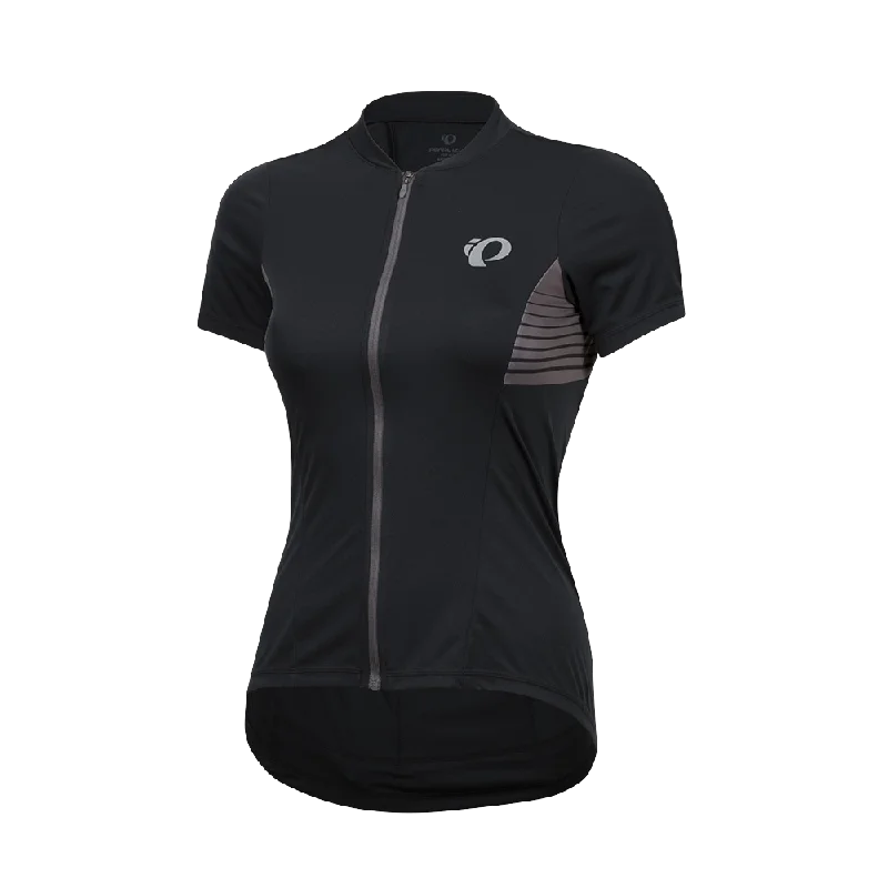 bicycle stand control-Pearl Izumi Select Pursuit Short Sleeve Road Jersey - Womens - Black Diffuse